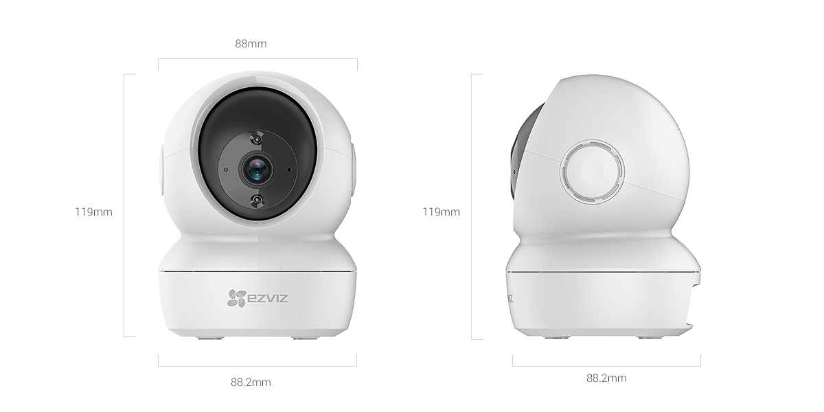 EZVIZ C6N 1080p Smart Wi-Fi Pan & Tilt Camera | 360° Indoor Security with Smart Tracking - Image 2