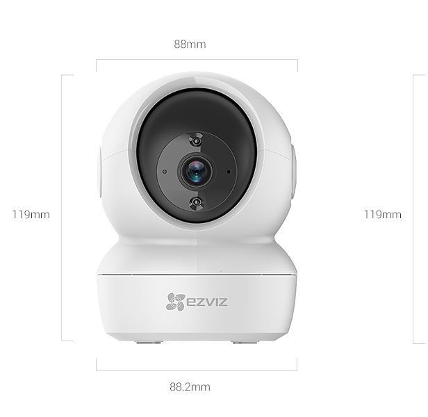 EZVIZ C6N 1080p Smart Wi-Fi Pan & Tilt Camera | 360° Indoor Security with Smart Tracking